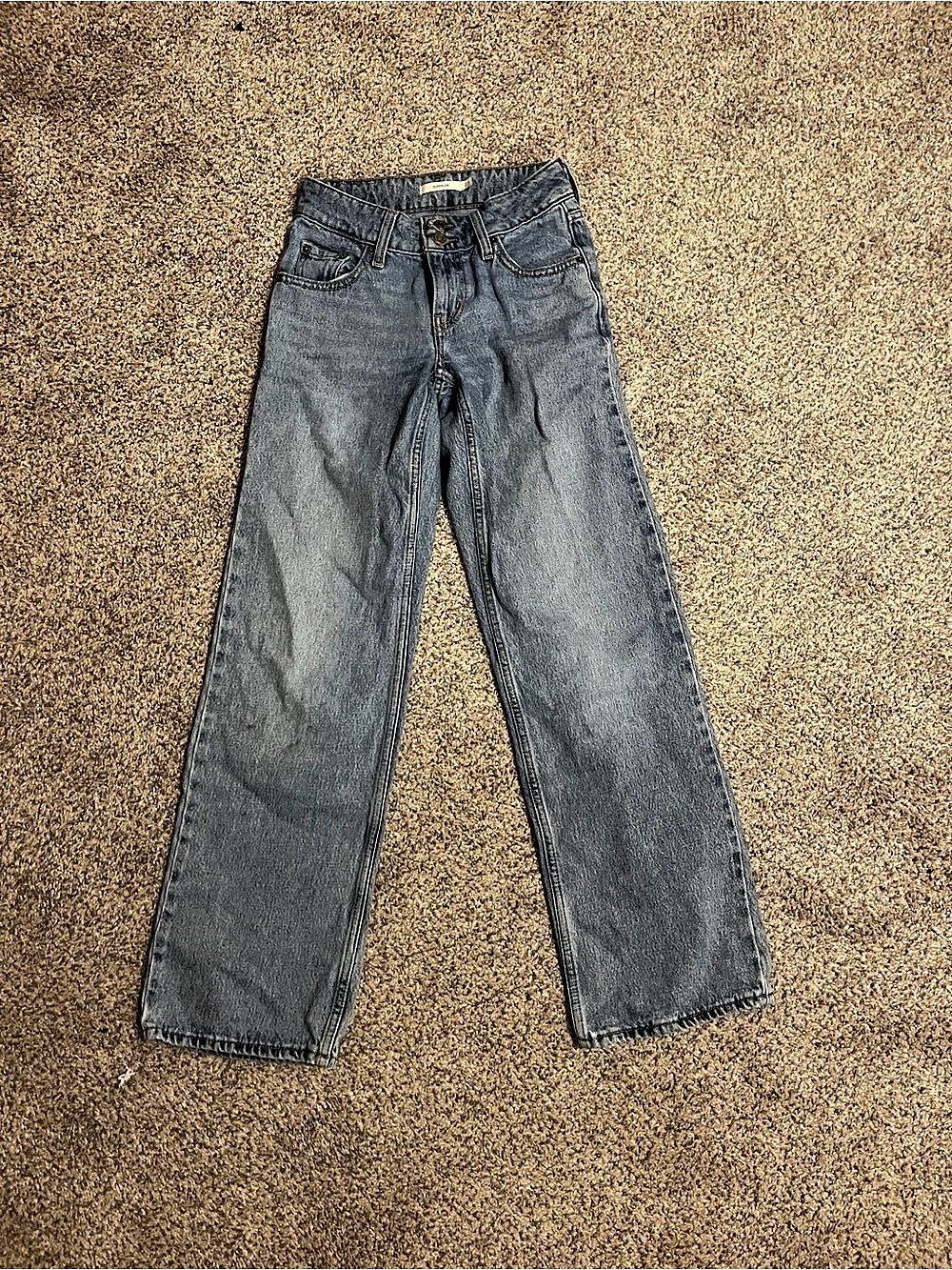 Superlow Straight Leg Jeans Waist 23